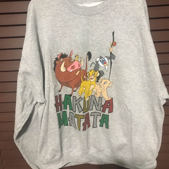 Disney Tops - 🔥🔥final Price! Disney Lion King Sweatshirt
